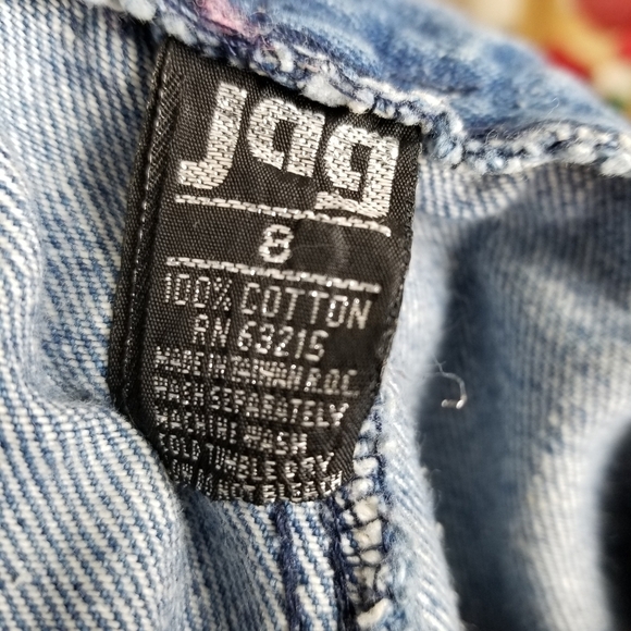 Jag Jeans Vtg High Waisted Denim Relaxed Cotton Pleated Tapered Leg Metal Clip - Picture 16 of 16